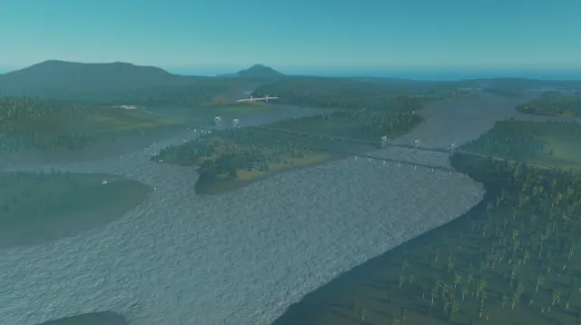 Black Woods map preview, Cities: Skylines
