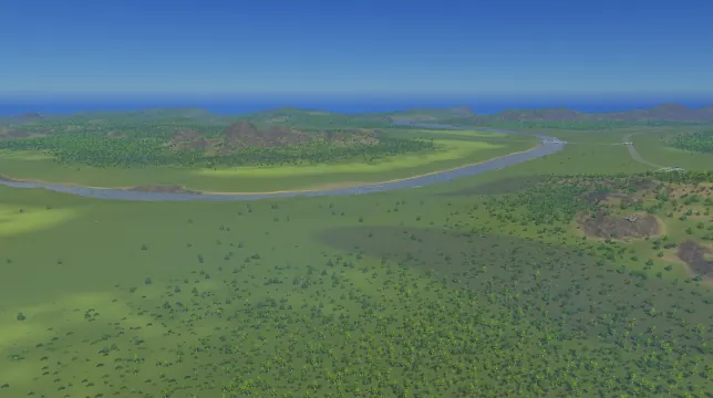 Eden Valley map overview in Cities: Skylines