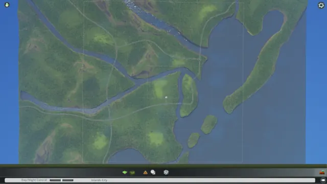 Islands map screenshot 2, Cities: Skylines