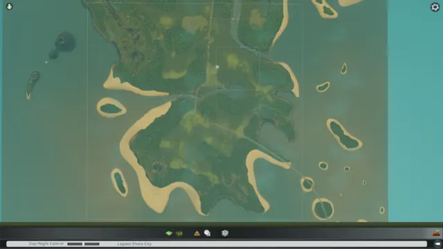 Lagoon Shore map screenshot 2, Cities: Skylines