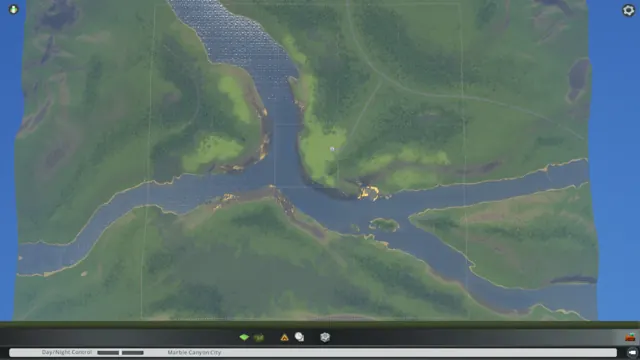 Marble Canyon map screenshot 2, Cities: Skylines
