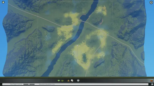 Mountain Meadows map screenshot 2, Cities: Skylines