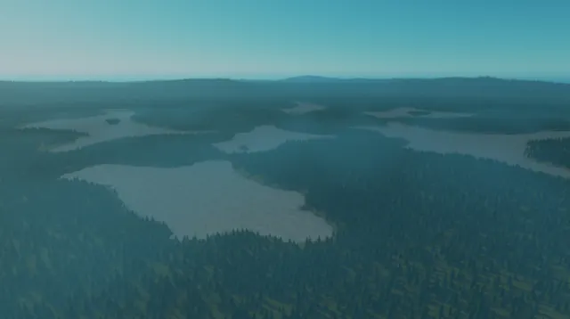 Seven Lakes map preview, Cities: Skylines