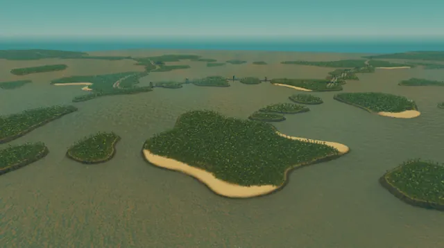 The Archipelago map preview, Cities: Skylines