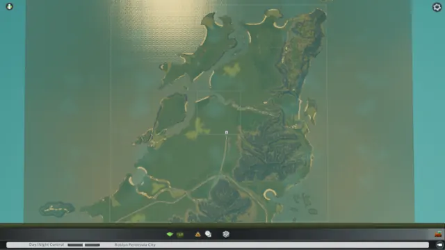 Roslyn Peninsula map screenshot 2, Cities: Skylines