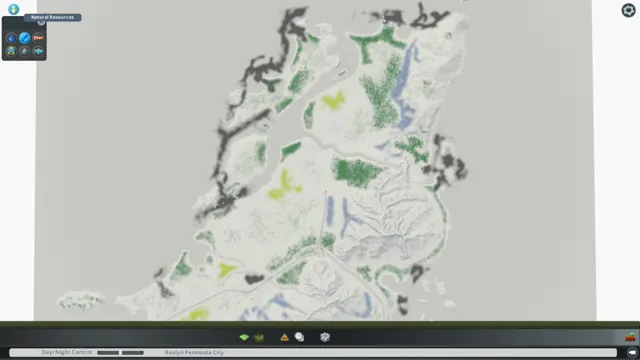 Roslyn Peninsula map screenshot 3, Cities: Skylines