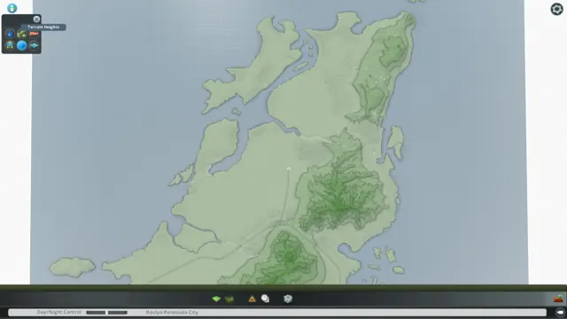 Roslyn Peninsula map screenshot 6, Cities: Skylines