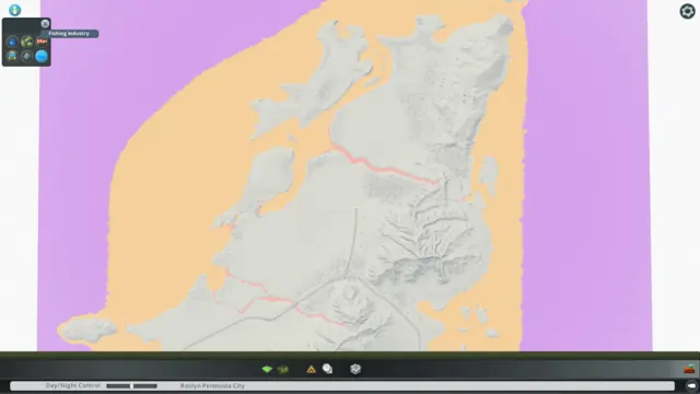 Roslyn Peninsula map screenshot 4, Cities: Skylines