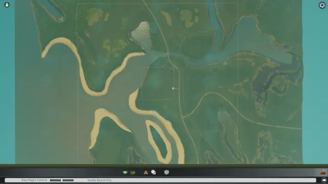Sandy Beach map screenshot 2, Cities: Skylines