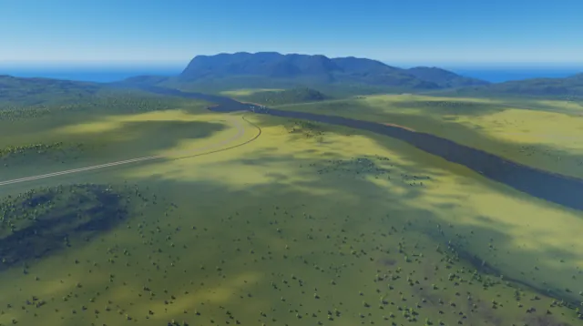 Mountain Meadows map preview, Cities: Skylines