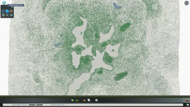 Seven Lakes map screenshot 3, Cities: Skylines