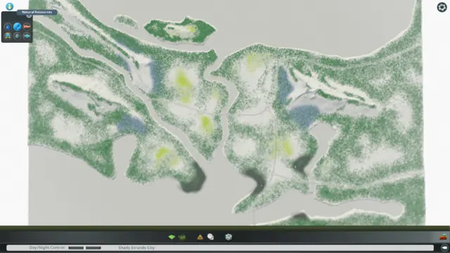 Shady Strands map screenshot 3, Cities: Skylines
