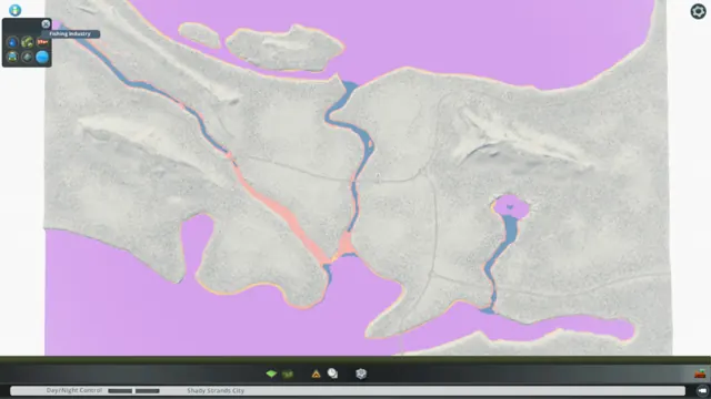 Shady Strands map screenshot 4, Cities: Skylines