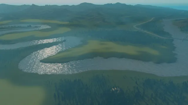 Murky Coast map preview, Cities: Skylines