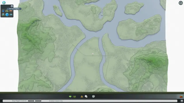 Snowy Coast map screenshot 6, Cities: Skylines