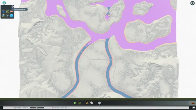 Snowy Coast map screenshot 4, Cities: Skylines