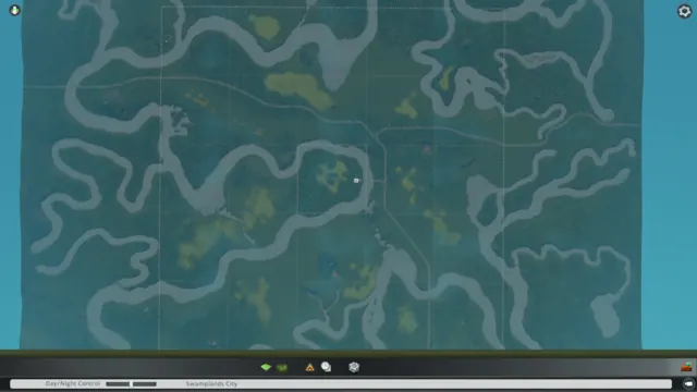 Swamplands map screenshot 2, Cities: Skylines