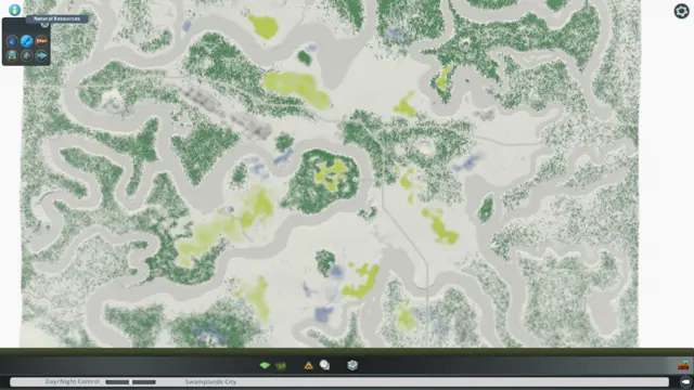 Swamplands map screenshot 3, Cities: Skylines