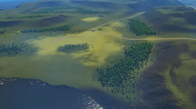 Cliffside Bay map overview in Cities: Skylines
