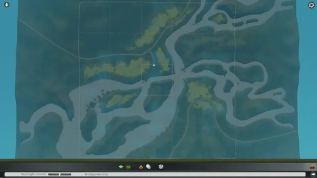 Woodgarden map screenshot 2, Cities: Skylines