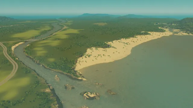Asanu Beach map preview, Cities: Skylines