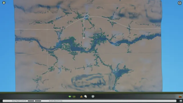 Desert Pass map screenshot 2, Cities: Skylines