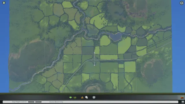 Farmland Flats map screenshot 2, Cities: Skylines
