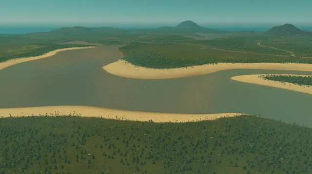 Sandy Beach map preview, Cities: Skylines