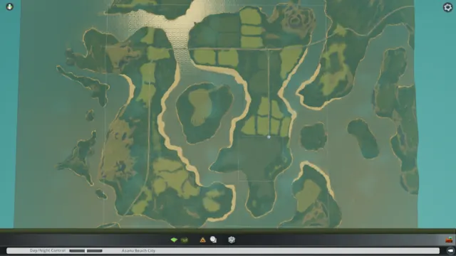 The Eyeland map preview, Cities: Skylines