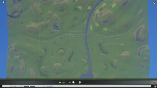 Arid Plains map screenshot 2, Cities: Skylines