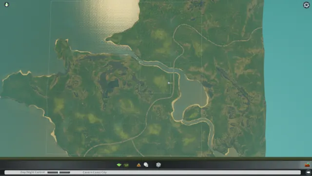 Cavern Coast map screenshot 2, Cities: Skylines