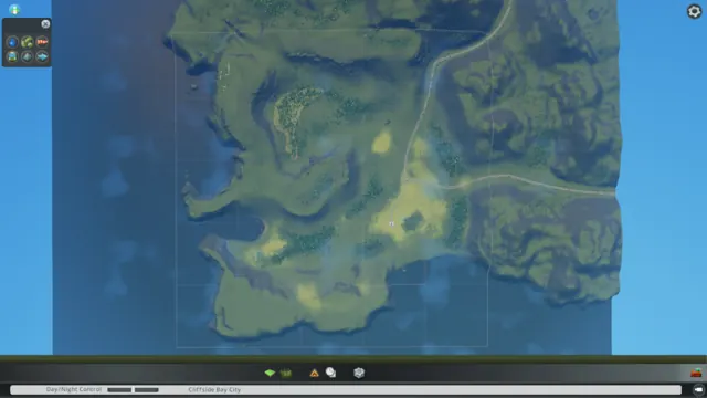 Cliffside Bay map screenshot 2, Cities: Skylines