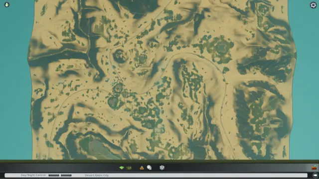 Desert Oasis map screenshot 2, Cities: Skylines